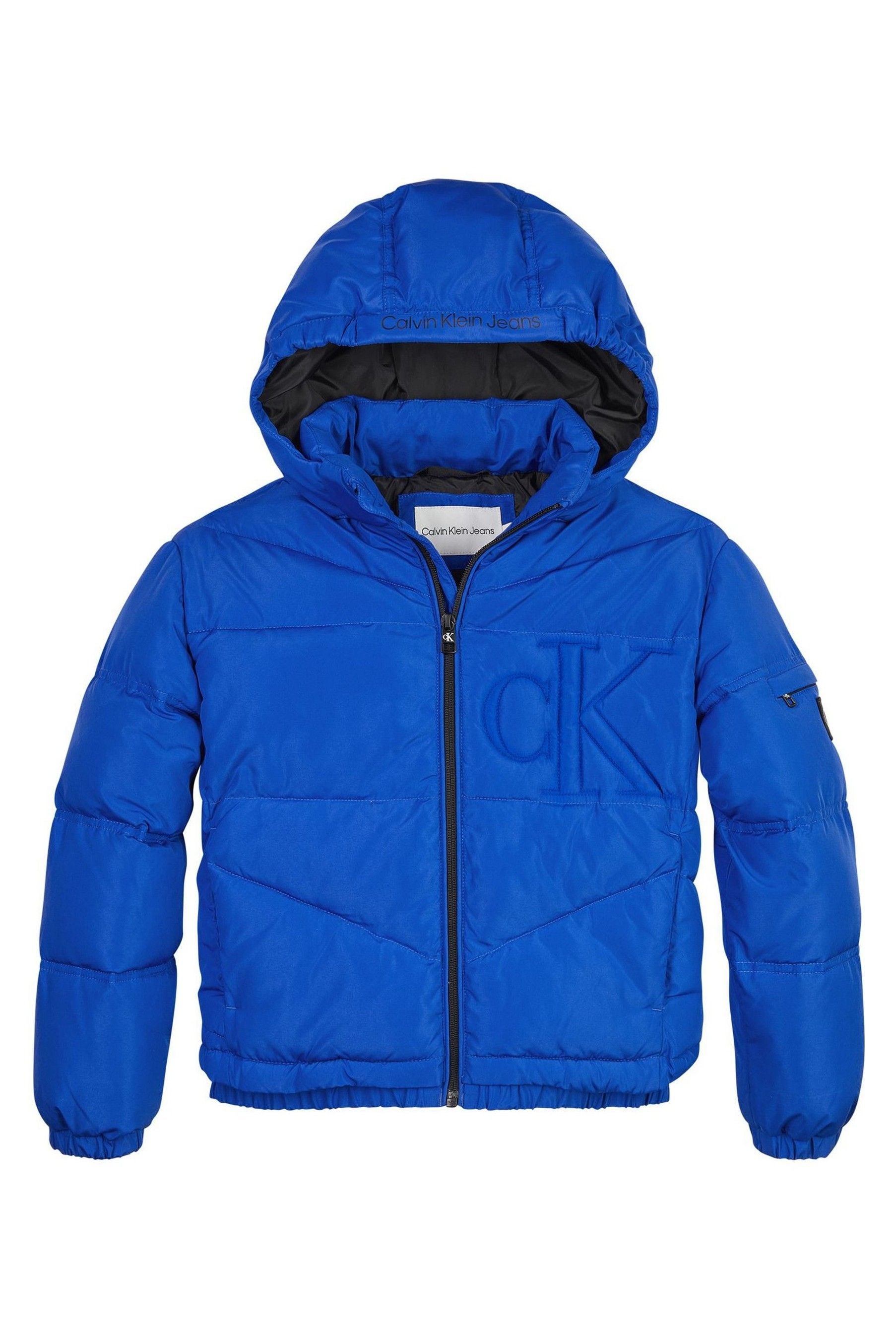 Calvin klein monogram jacket sale