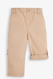 JoJo Maman Bébé Natural Twill Convertible Chinos - Image 2 of 5