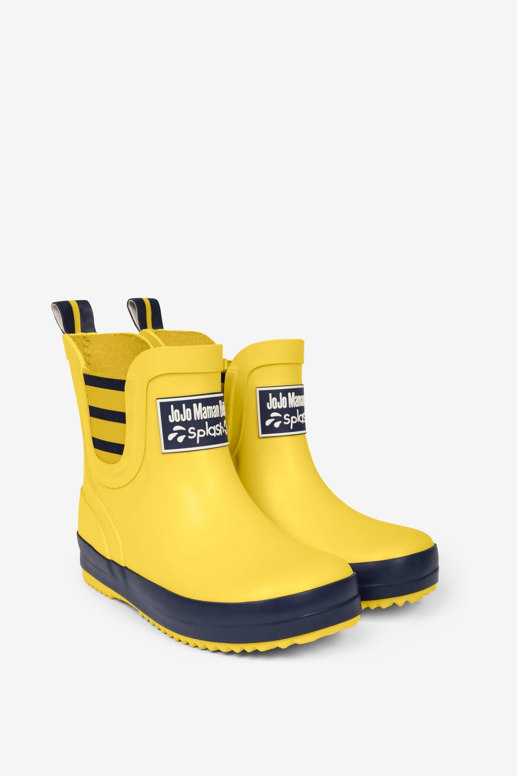 JoJo Maman Bebe Yellow Ankle Wellies 11 EU 29 MARIGOLD YELLOW Baby