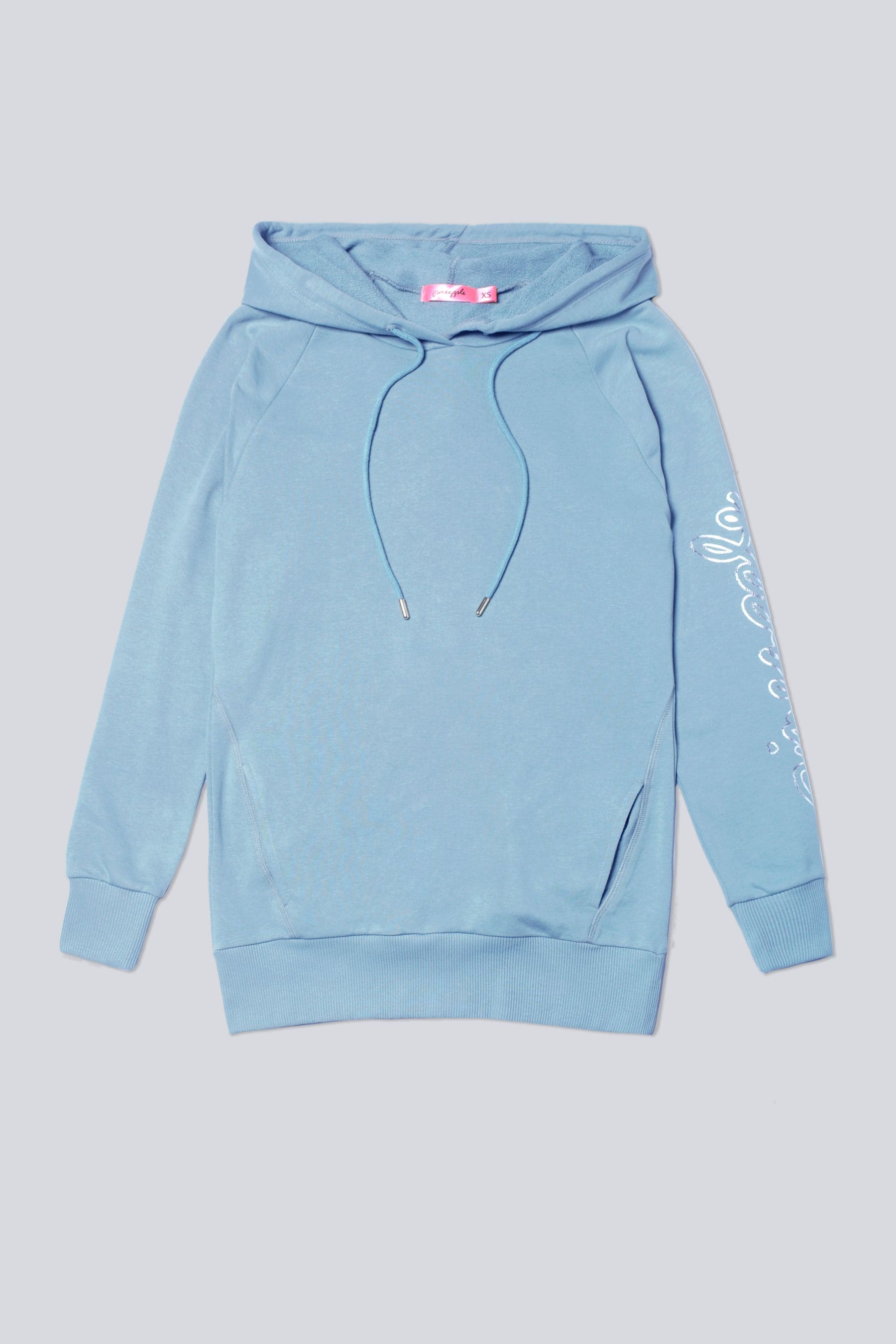 Pineapple longline hoodie shop