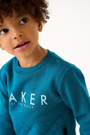Baker by Ted Baker (0-6yrs) Quilted Sweater and Jogger Set - Image 6 of 13