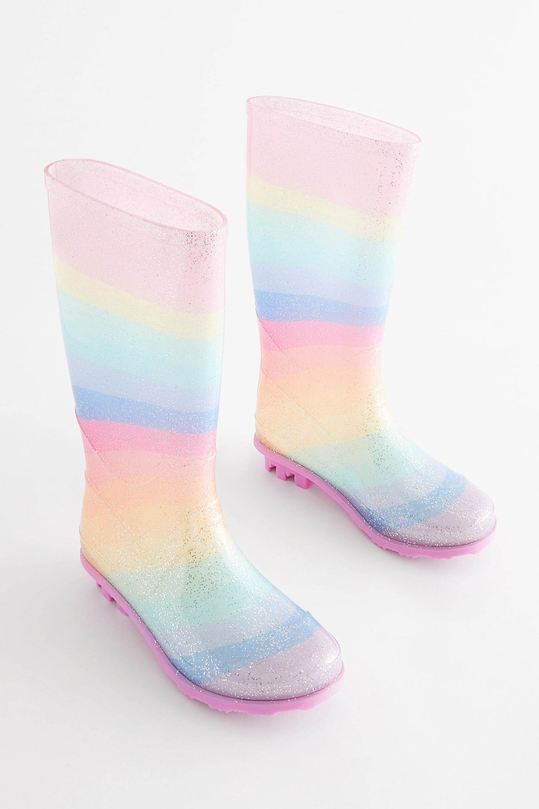 Buy Rainbow Glitter Wellies from Next Canada