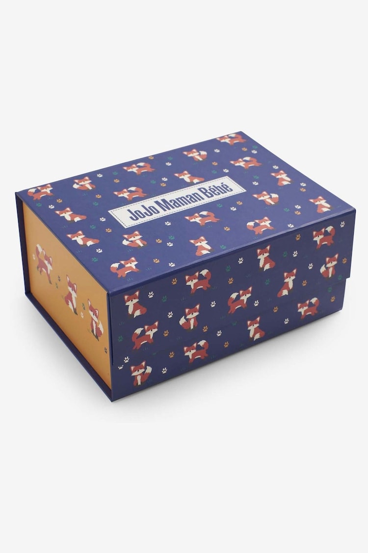 JoJo Maman Bébé Navy Fox Small Gift Box - Image 3 of 3