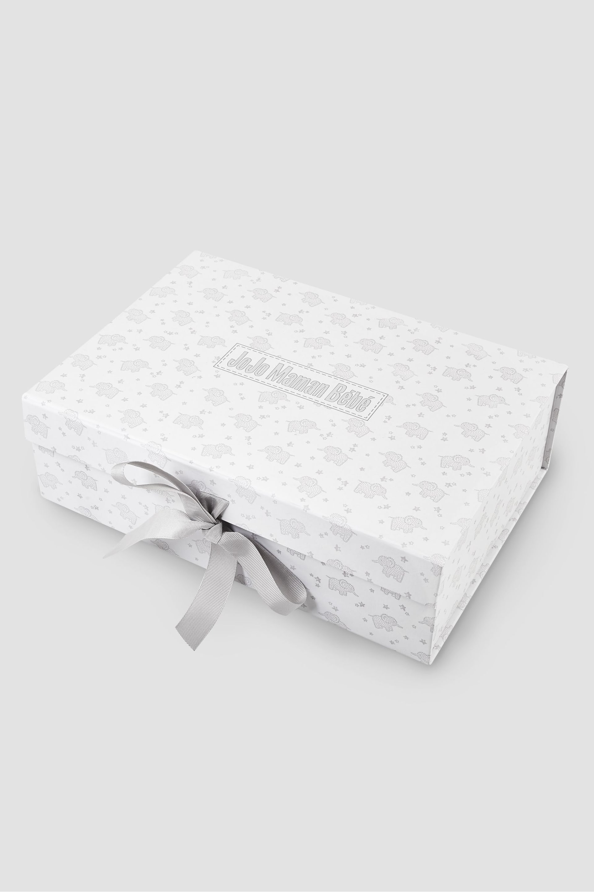 JoJo Maman Bébé Grey Star Gift Box - Image 1 of 3