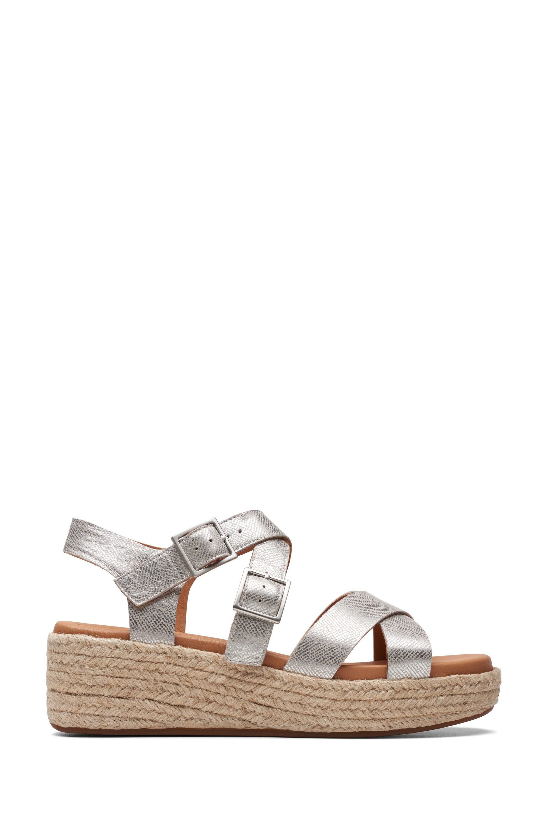 Acheter Sandales compensees Clarks Kimmei metallisees a boucle from Next Luxembourg