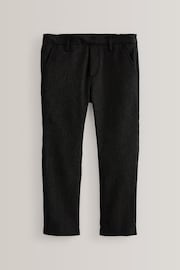 Black Pull-On Waist School Formal Stretch Skinny Trousers (3-17yrs) - Image 1 of 2