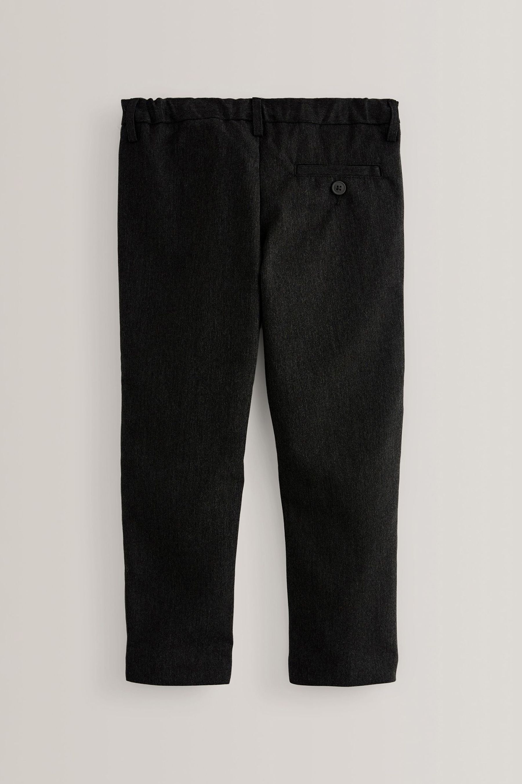 Black stretch skinny trousers 2025
