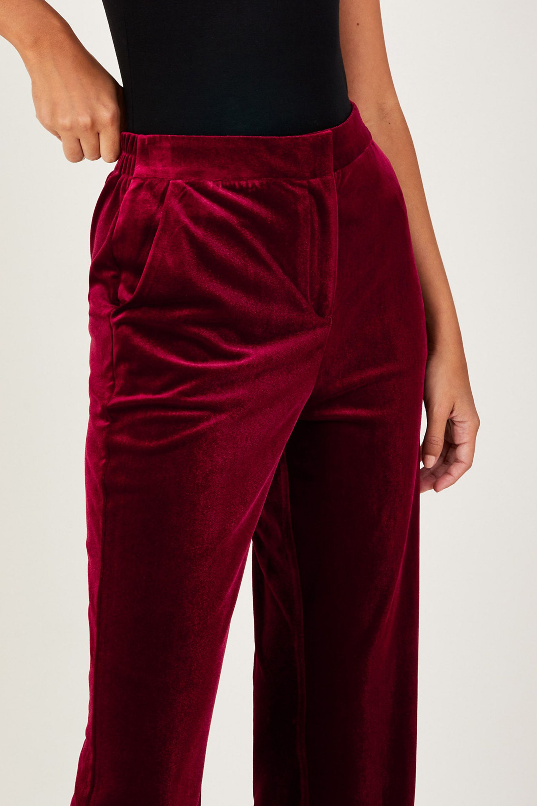 Monsoon velvet trousers shop