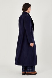 Monsoon Vanessa Skirted Coat In Wool Mix - Image 2 of 5