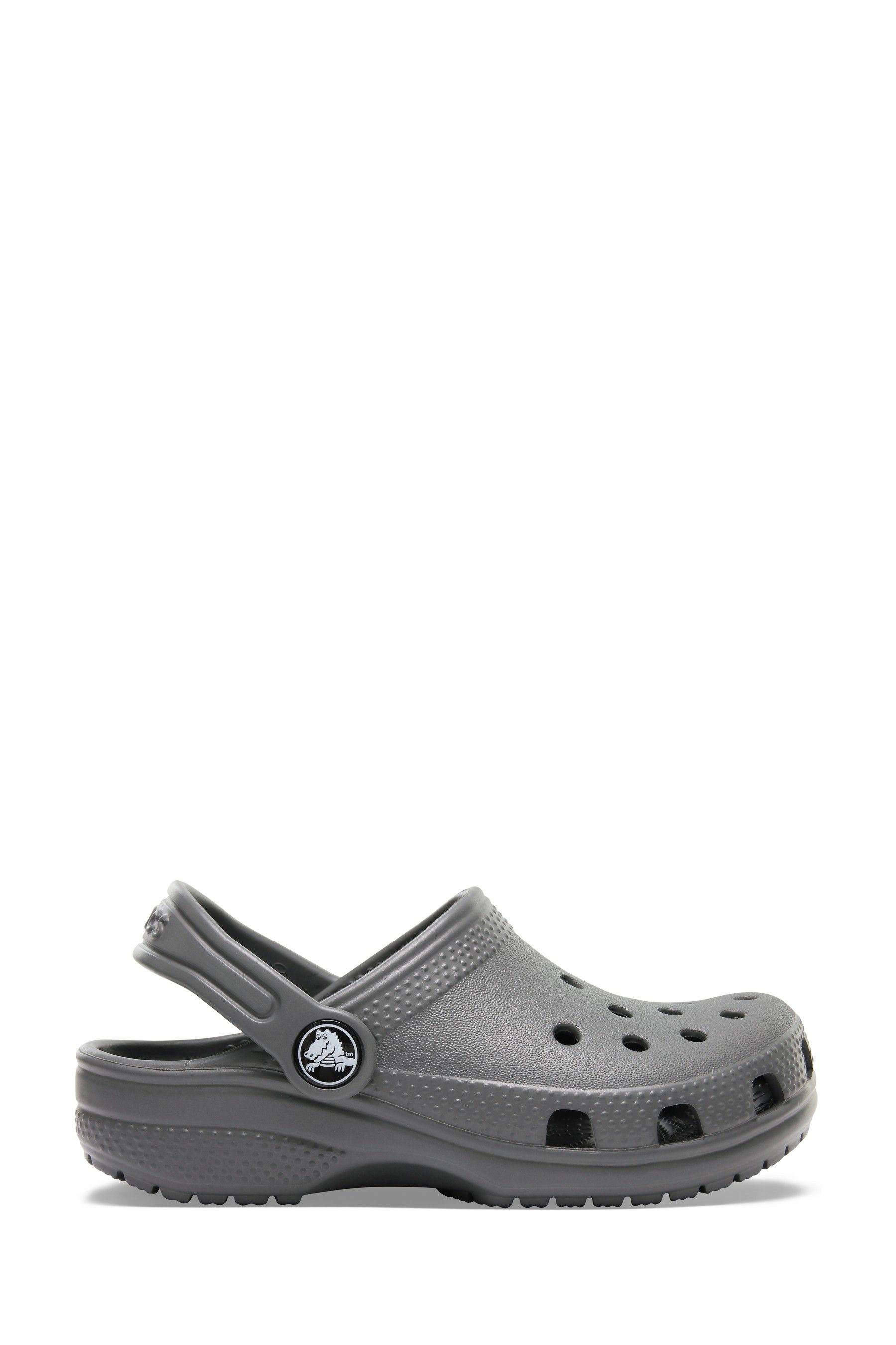Crocs Grey Classic Kids Unisex Clogs