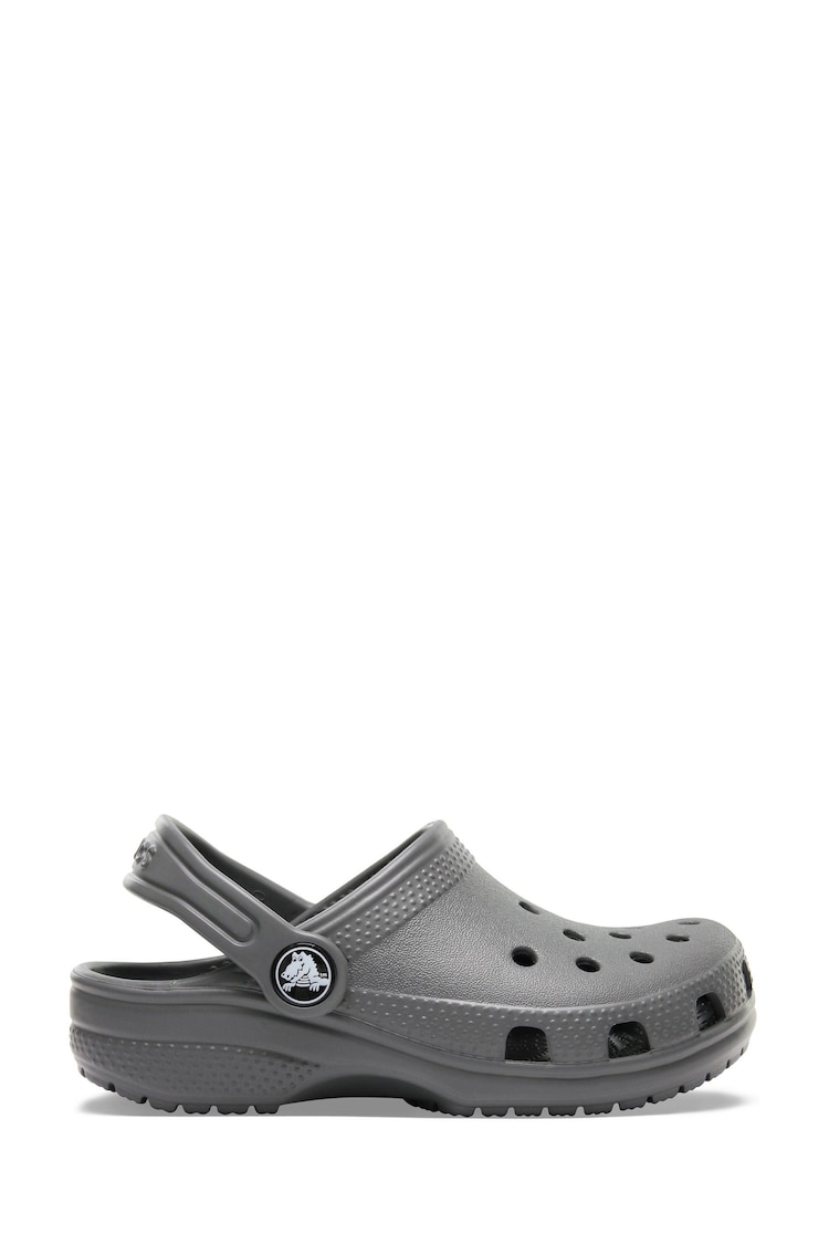 Crocs Grey Classic Toddler Unisex Clogs - Image 1 of 8