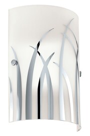 Eglo White Rivato Wall Light in Chrome Decoration - Image 2 of 4