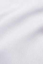 Lilac Purple Regular Fit Easy Care Textured Shirt - Image 8 of 8