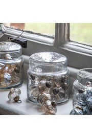 Gallery Home Set of 12 Brown Lustre Decorations In A Jar - Image 1 of 3