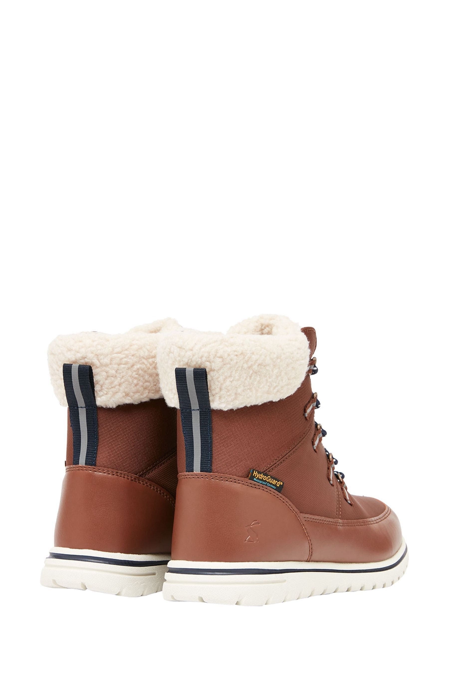 Buy Joules Lowley Brown Lace Up Winter Boots from Next Luxembourg