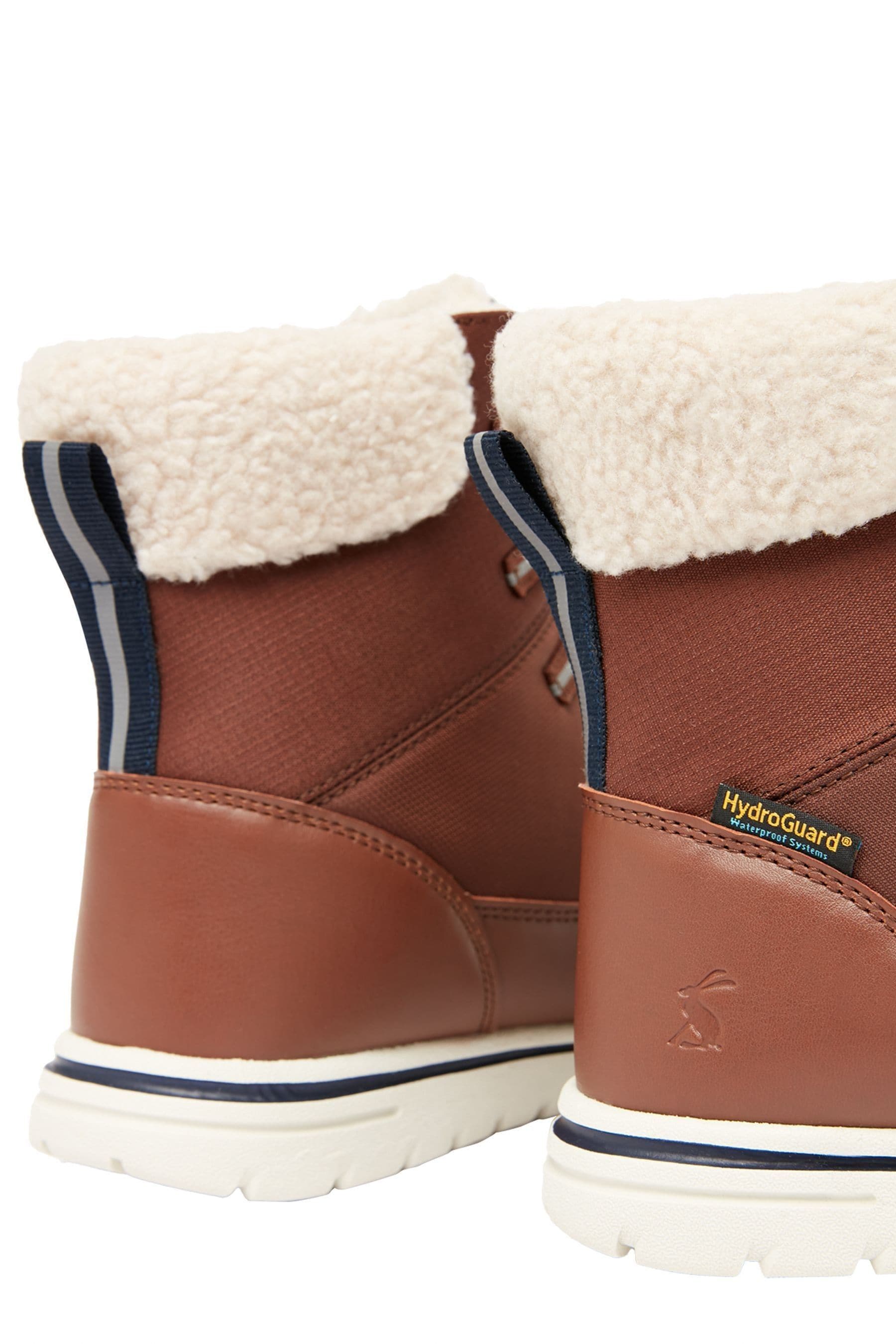 Buy Joules Lowley Brown Lace Up Winter Boots from Next Luxembourg