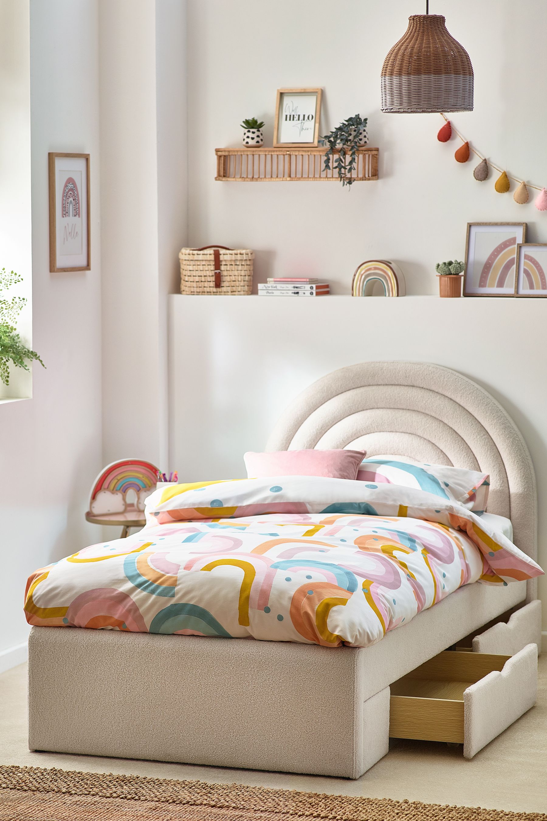 Kids rainbow bed online