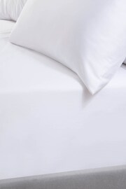 TLC White 5* 480 Thread Count Fitted Sheet - Image 1 of 1