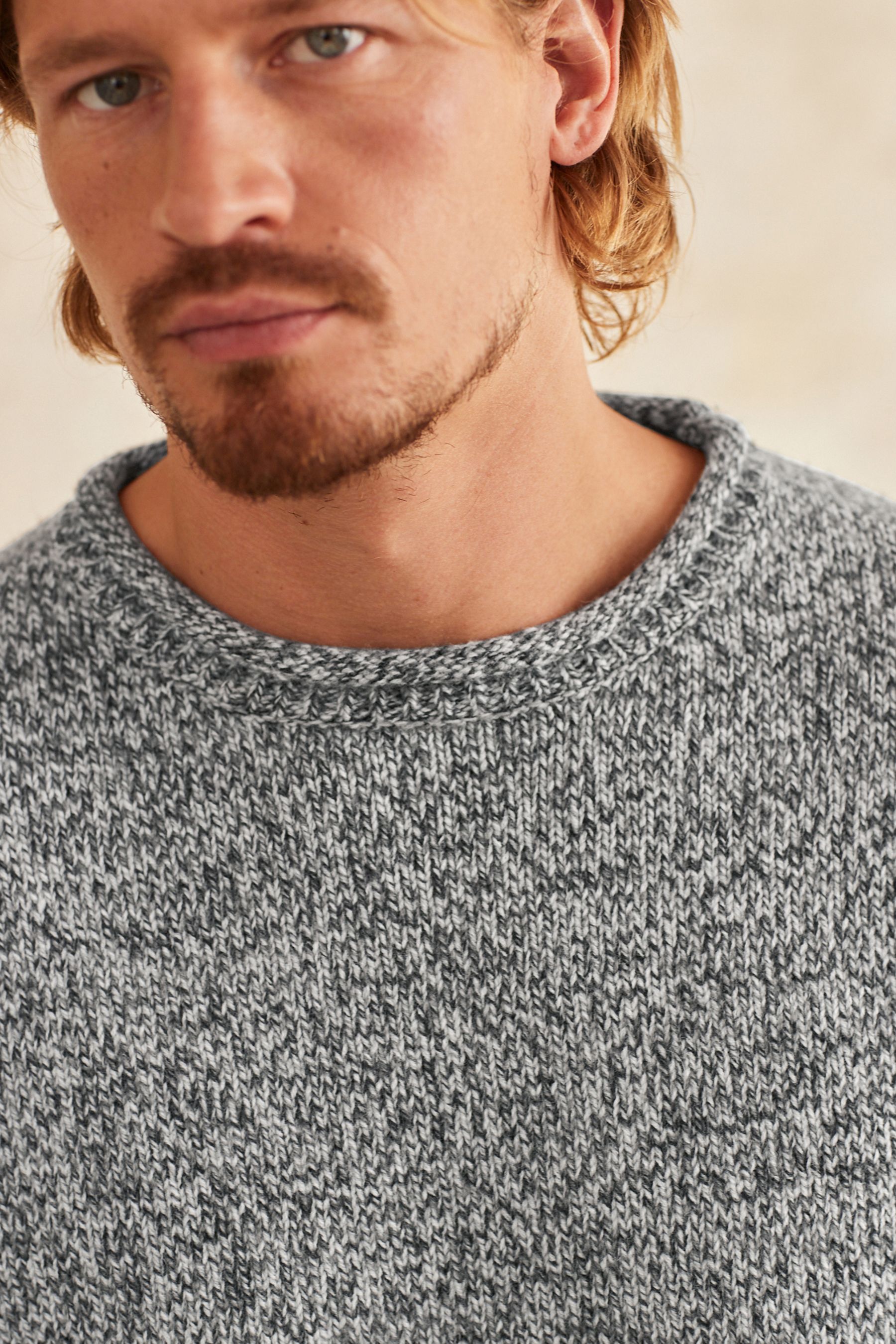 Grey twist jumper best sale