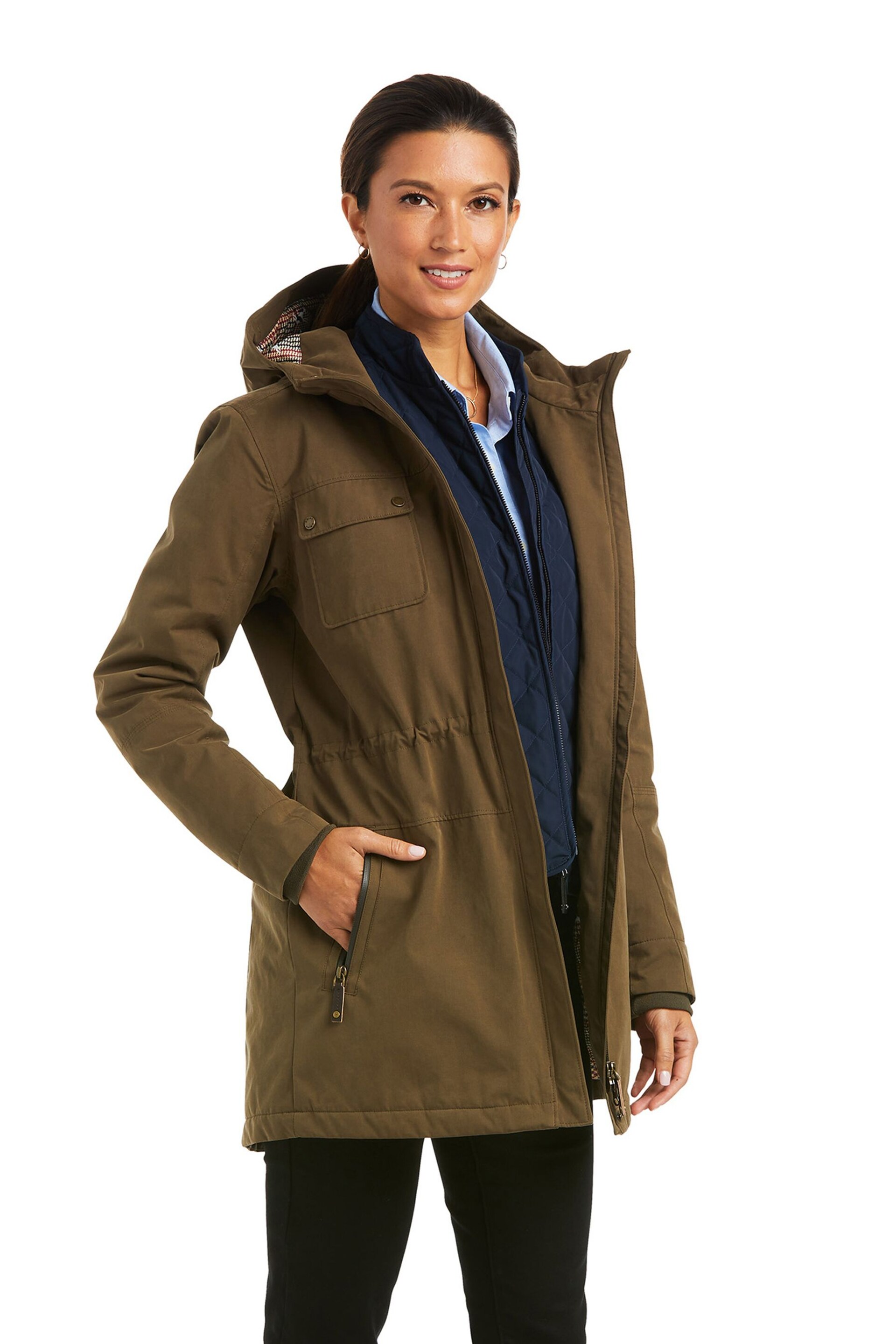 Ariat Green Argentium Parker Jacket - Image 2 of 3