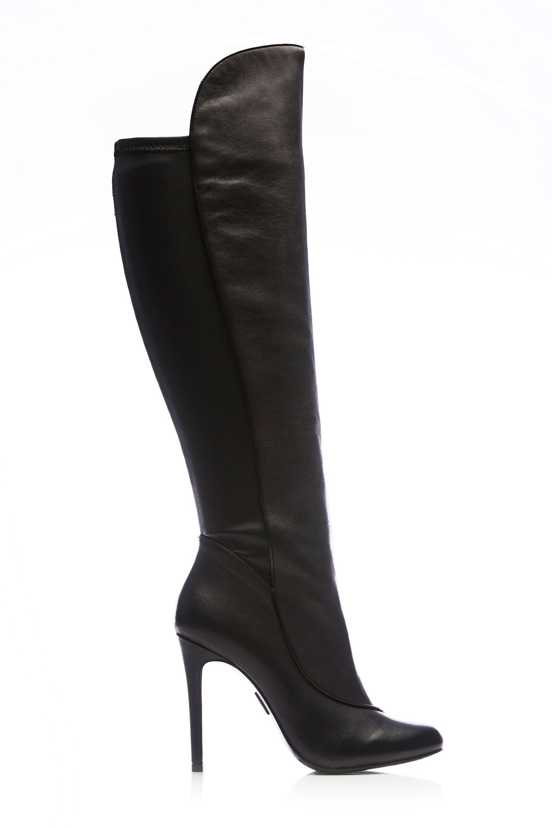 Moda in pelle over the knee boots sale