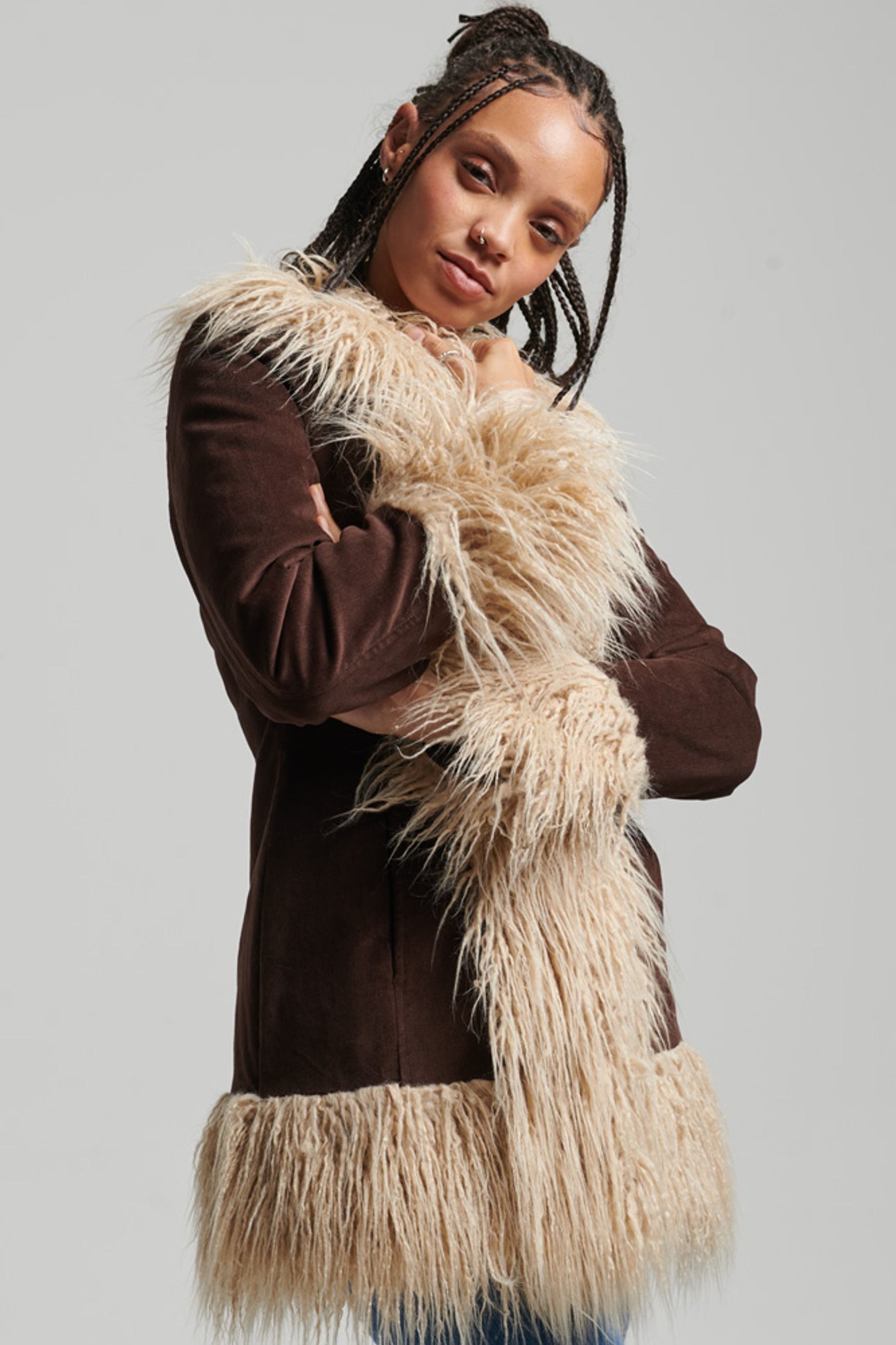 Superdry teddy coat cheap
