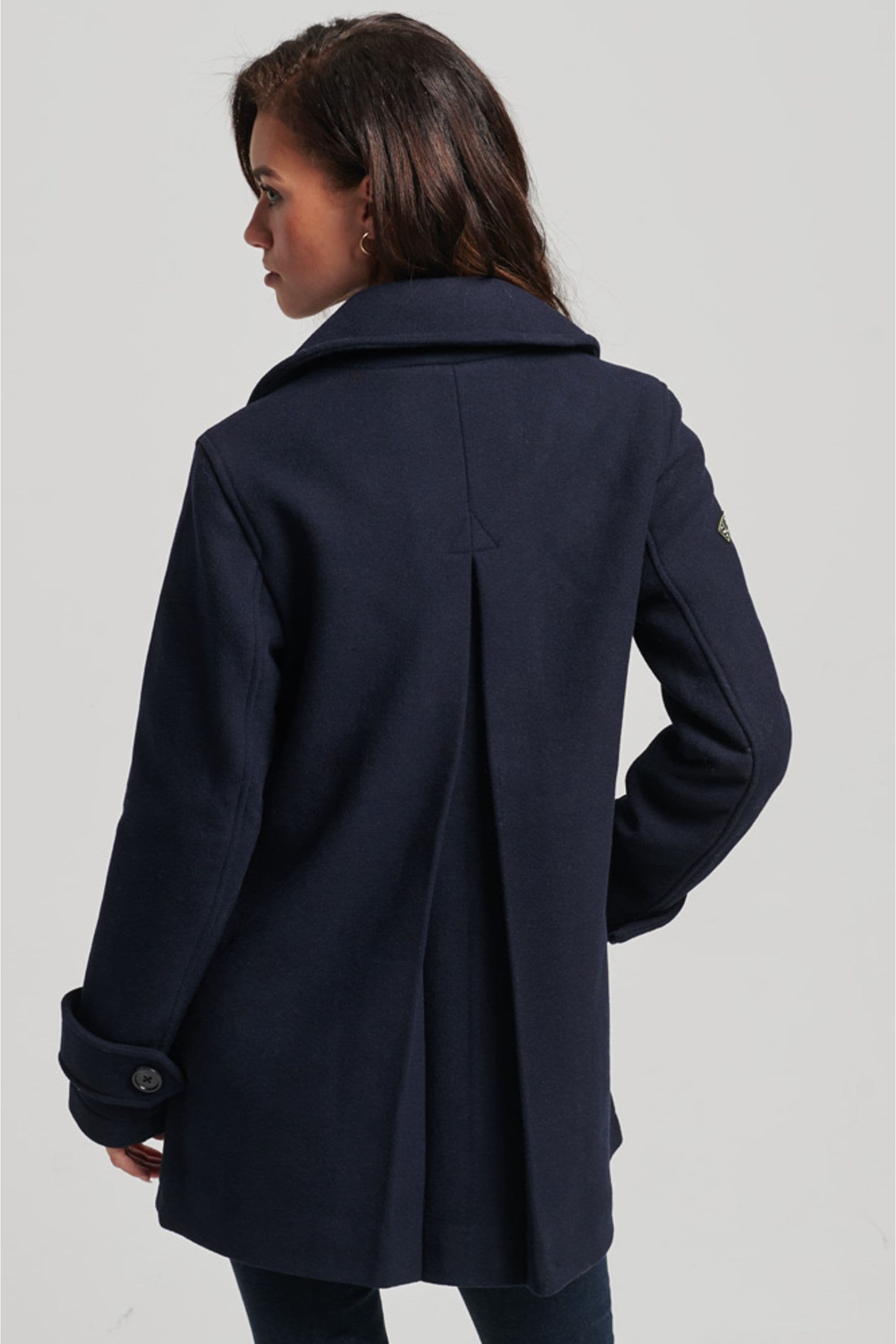 Superdry peacoat grey hotsell