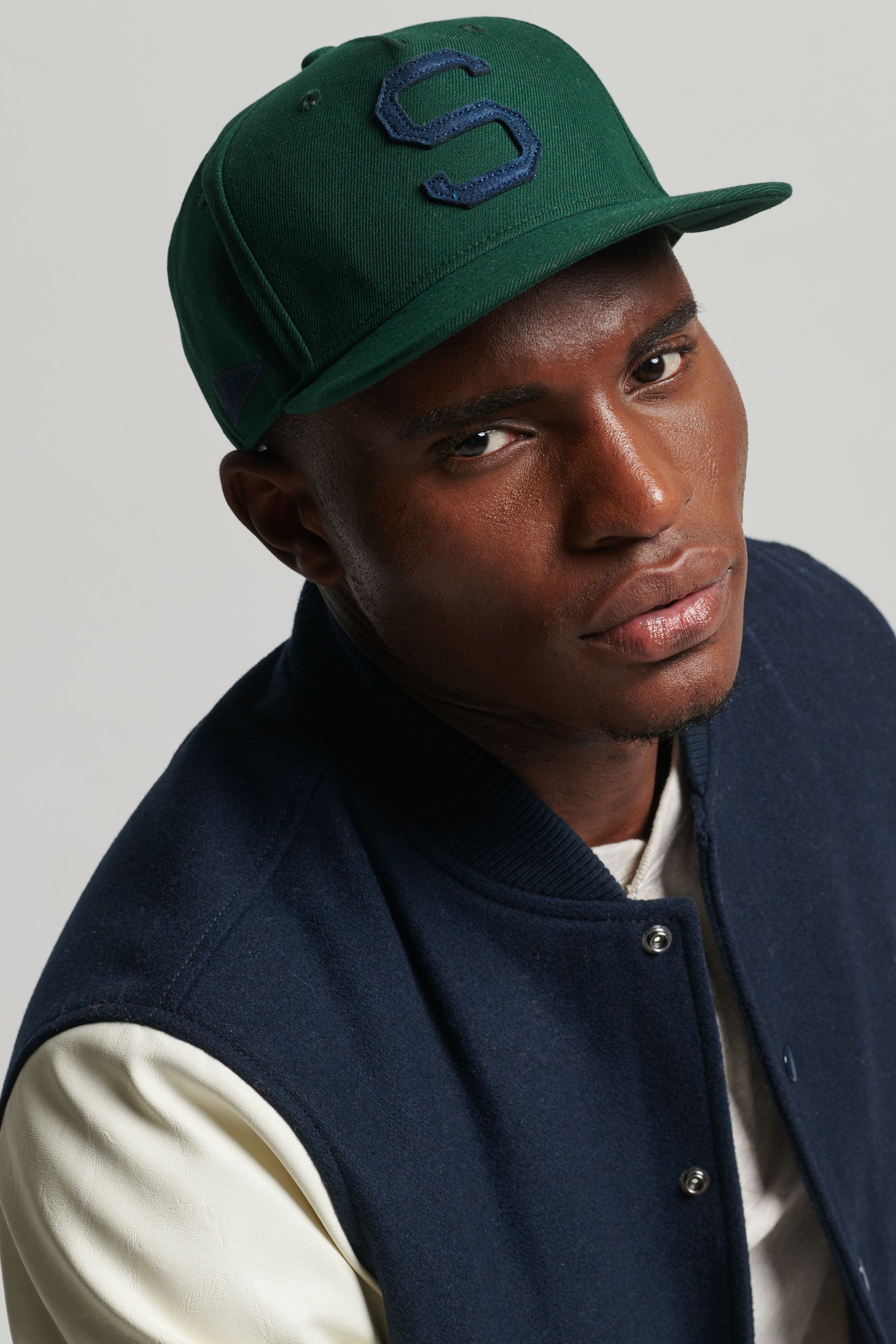 Buy Superdry Green Graphic B Boy 100 Cotton Cap from the Next UK online shop