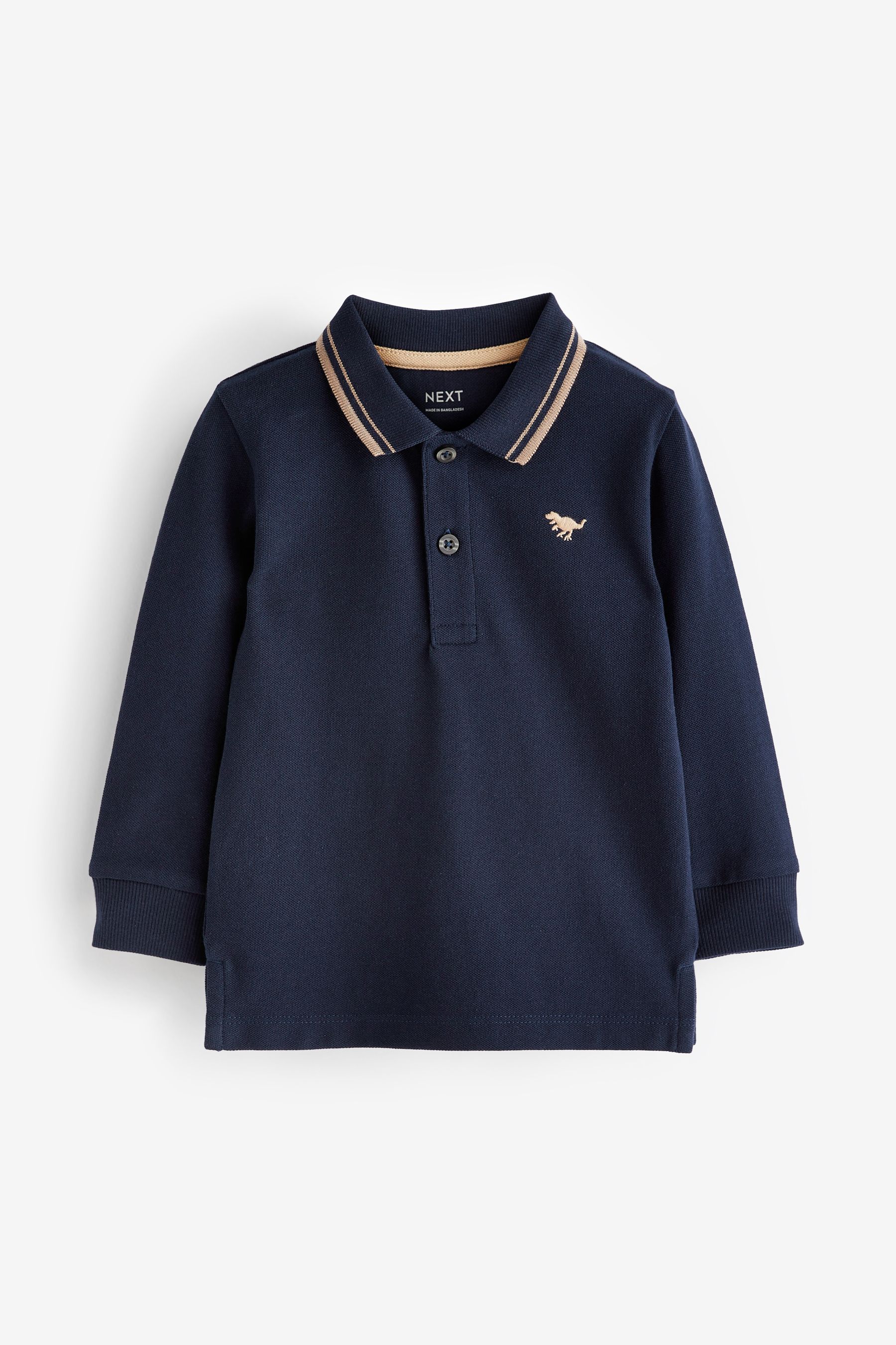 Polo long sleeve boys clearance
