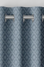 Laura Ashley Blue Abingdon Seaspray Made To Measure Curtains - Image 6 of 9