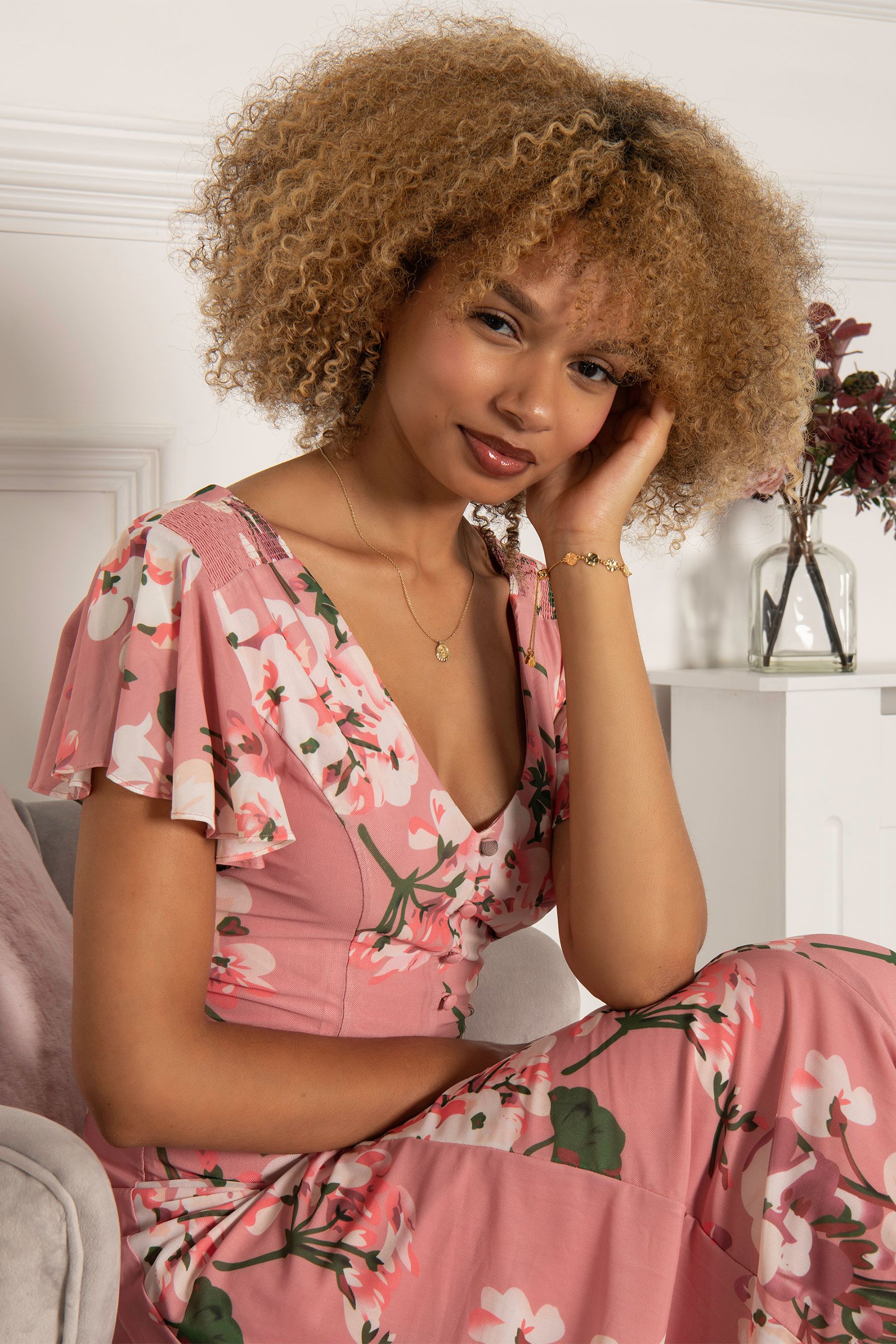 Fit and flare going out dress top