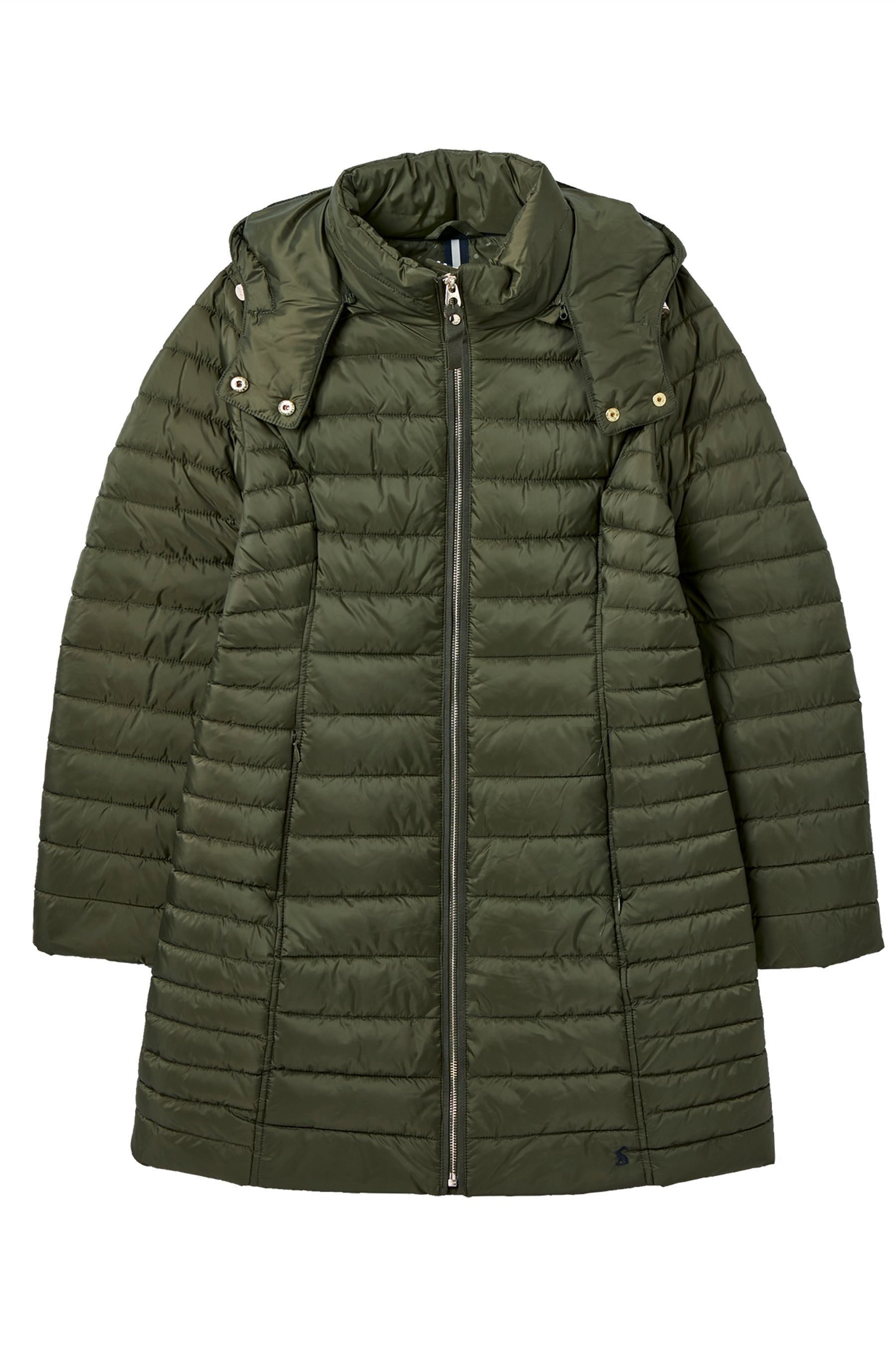 Buy Joules Canterbury Long Green Padded Coat from Next Luxembourg