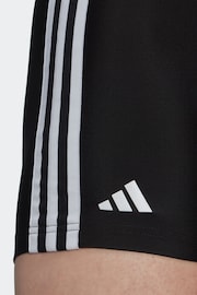 adidas Black Classic 3-Stripes Swim Boxers - Image 4 of 6