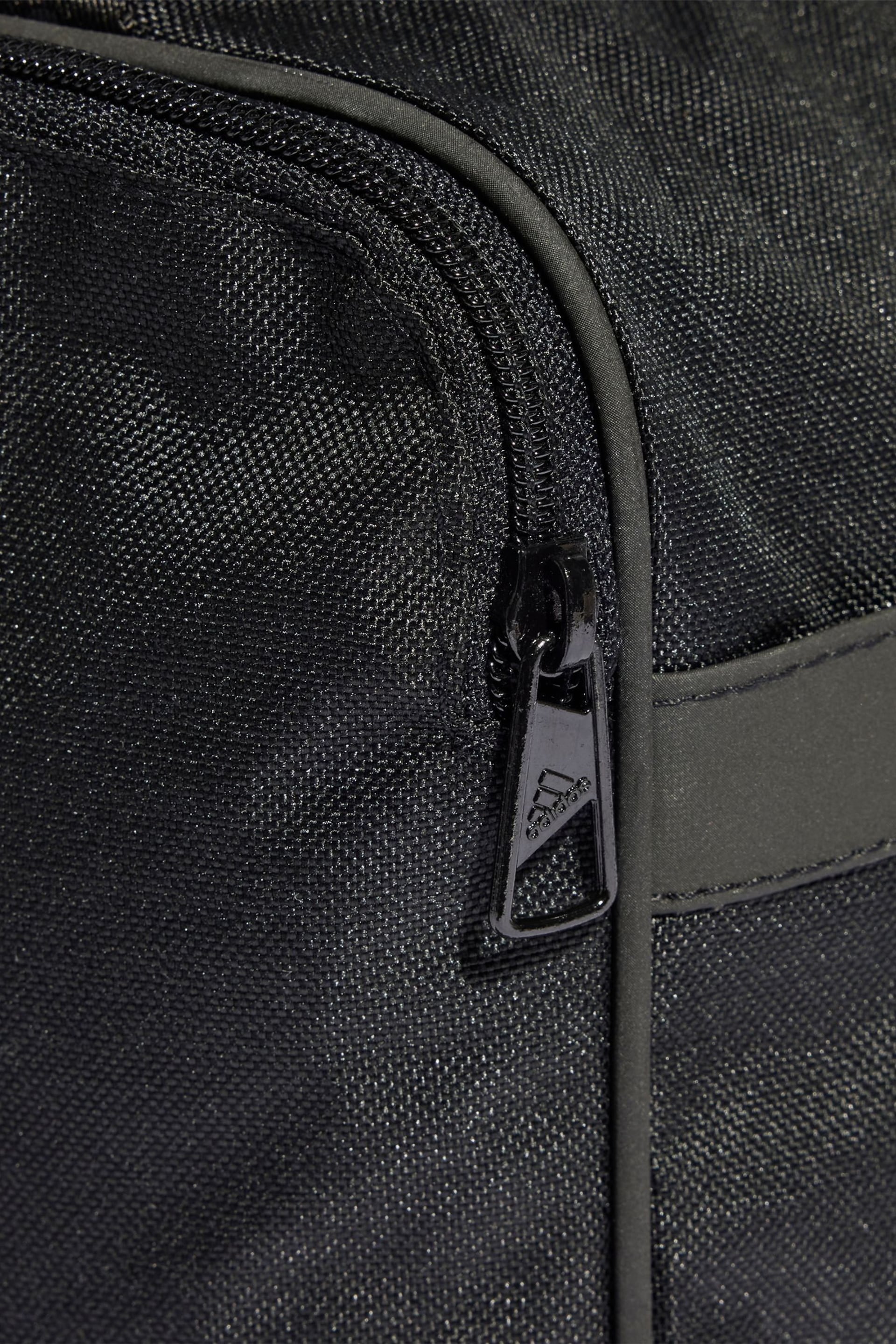 adidas Black Extra Small Essentials Linear Duffel Bag - Image 4 of 5