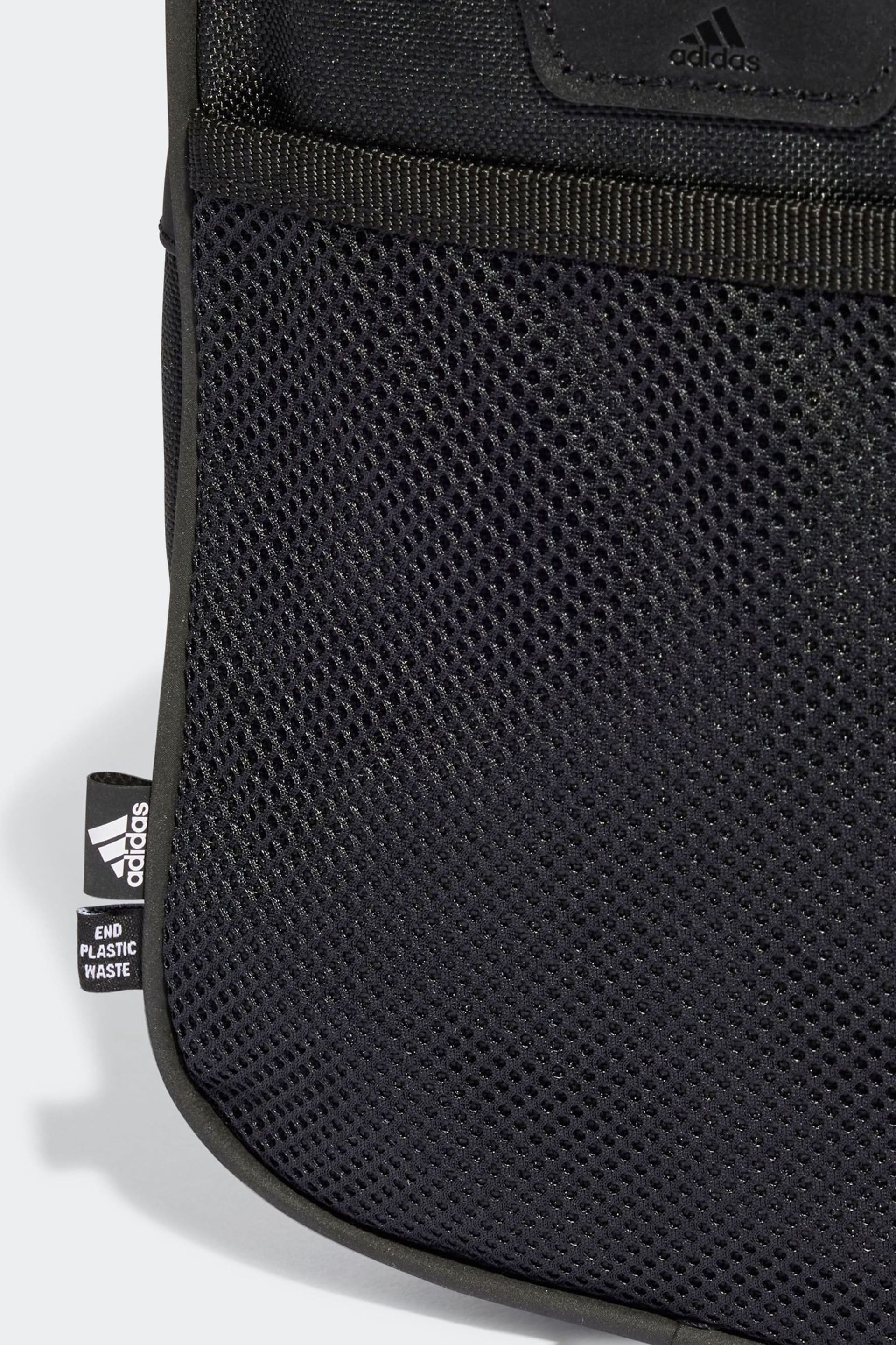 adidas Black Extra Small Essentials Linear Duffel Bag - Image 5 of 5