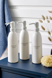 Set of 3 White Harper Gem Reusable Dispenser Bottles - Image 1 of 2