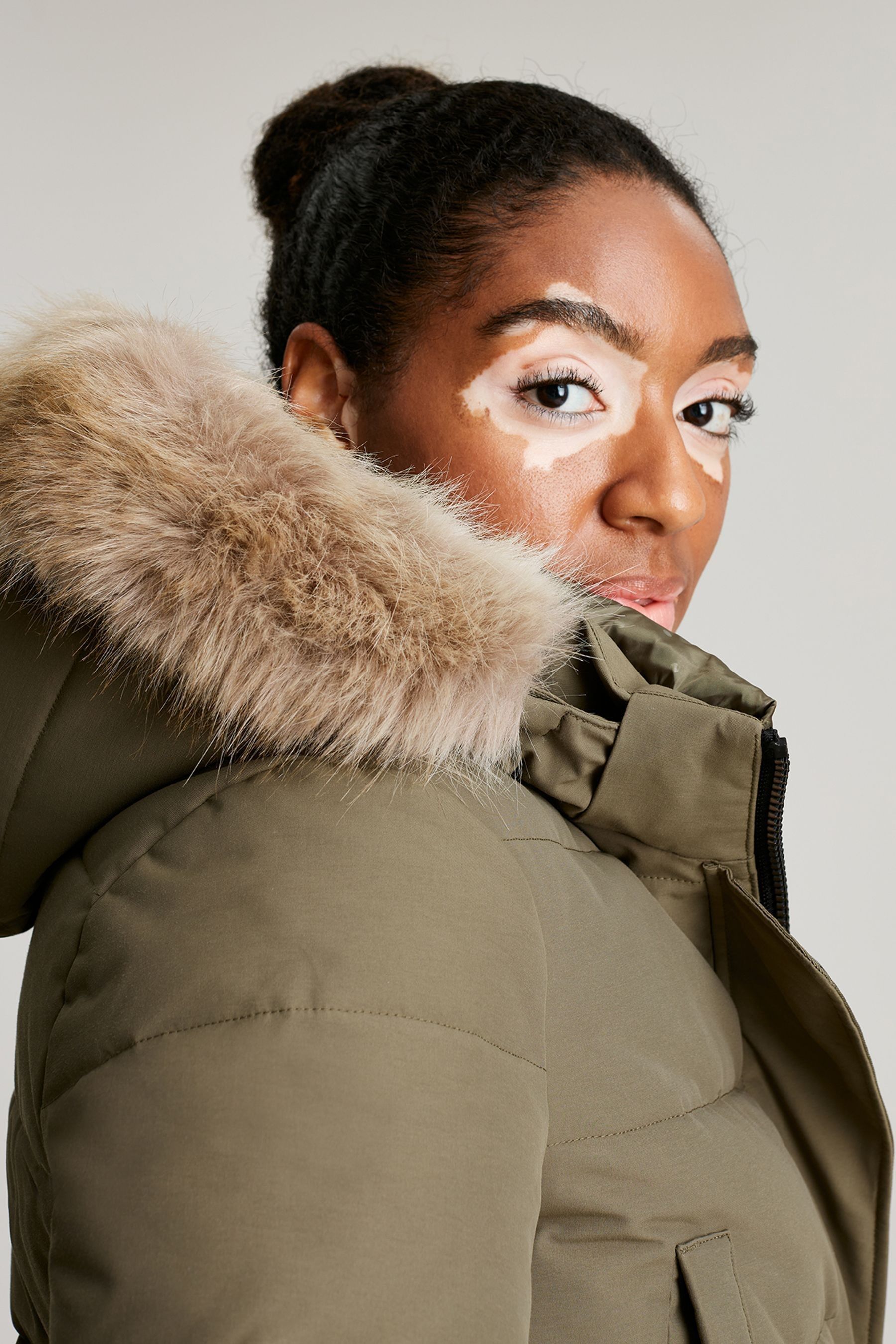 Buy Joules Green Cotsland Puffer Parka Hybrid Jacket from Next Ireland