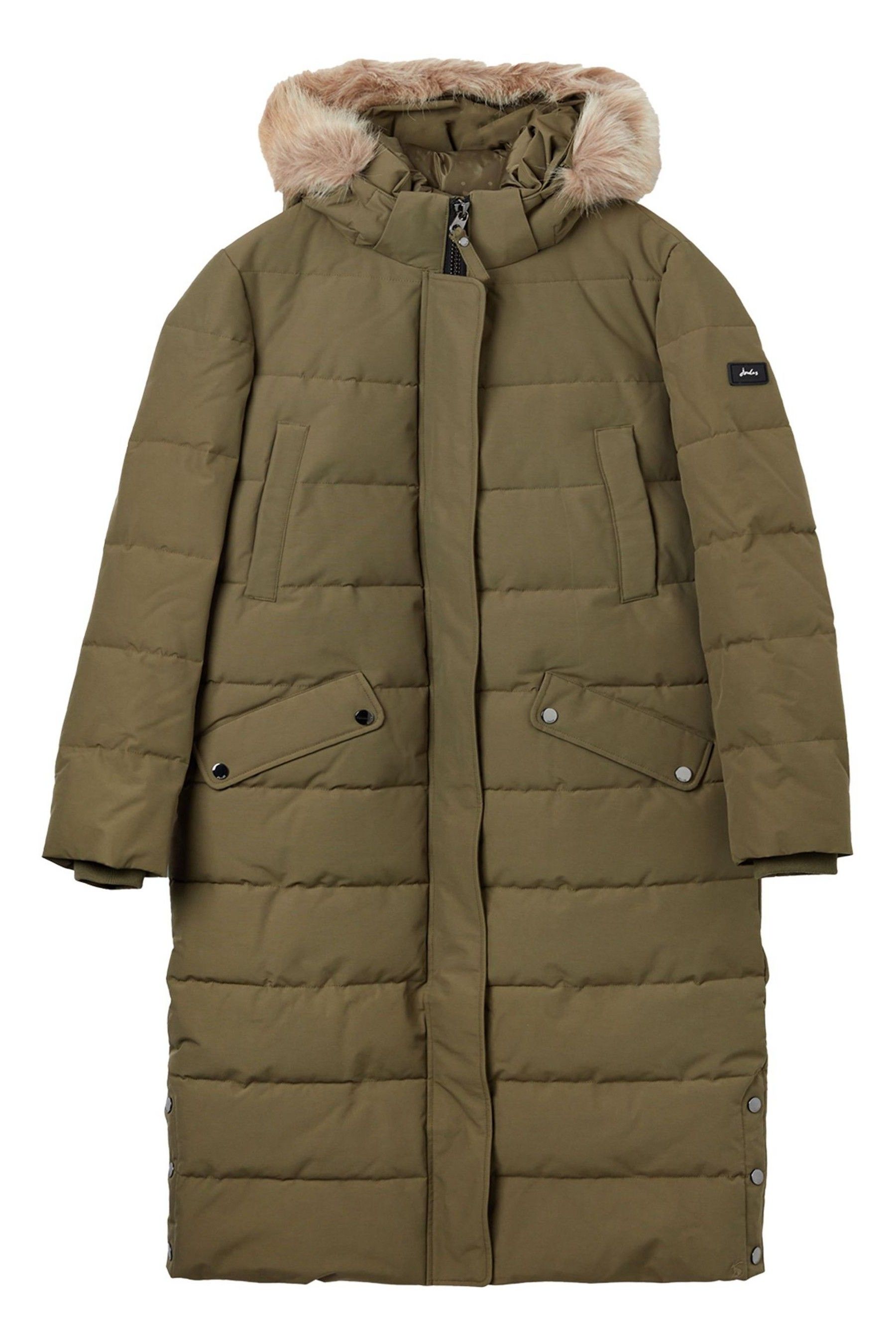 Buy Joules Green Cotsland Puffer Parka Hybrid Jacket from Next Luxembourg