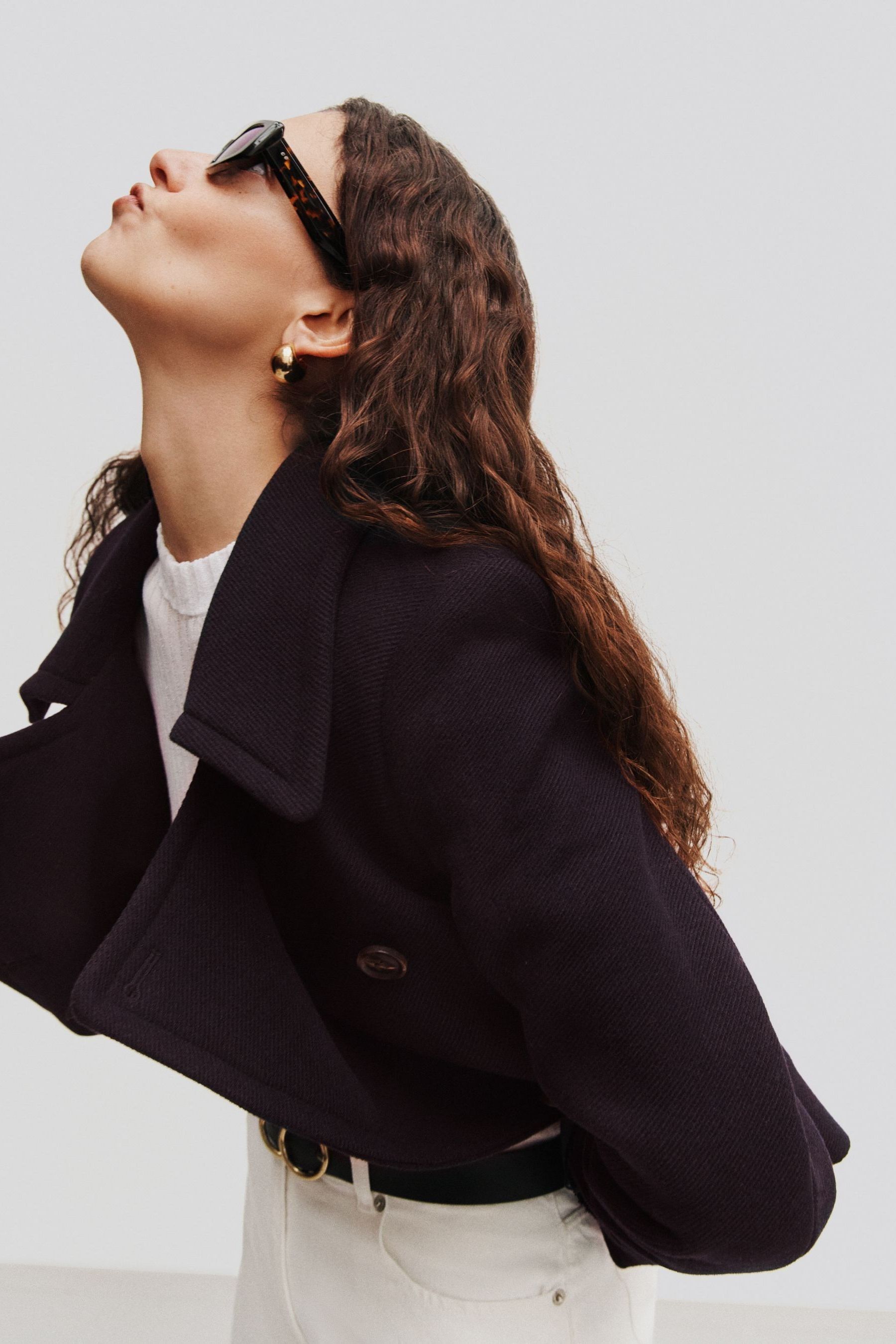 Jigsaw modern pea coat shop