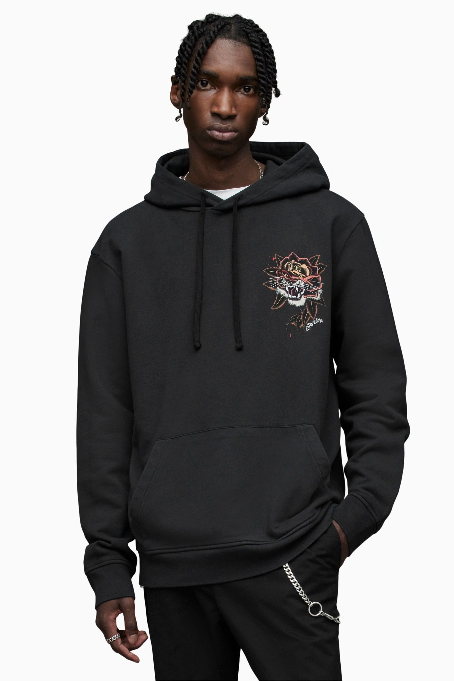 Tiger rose hoodie store