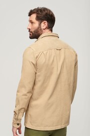 Superdry Brown Vintage Cord Overshirt - Image 2 of 6