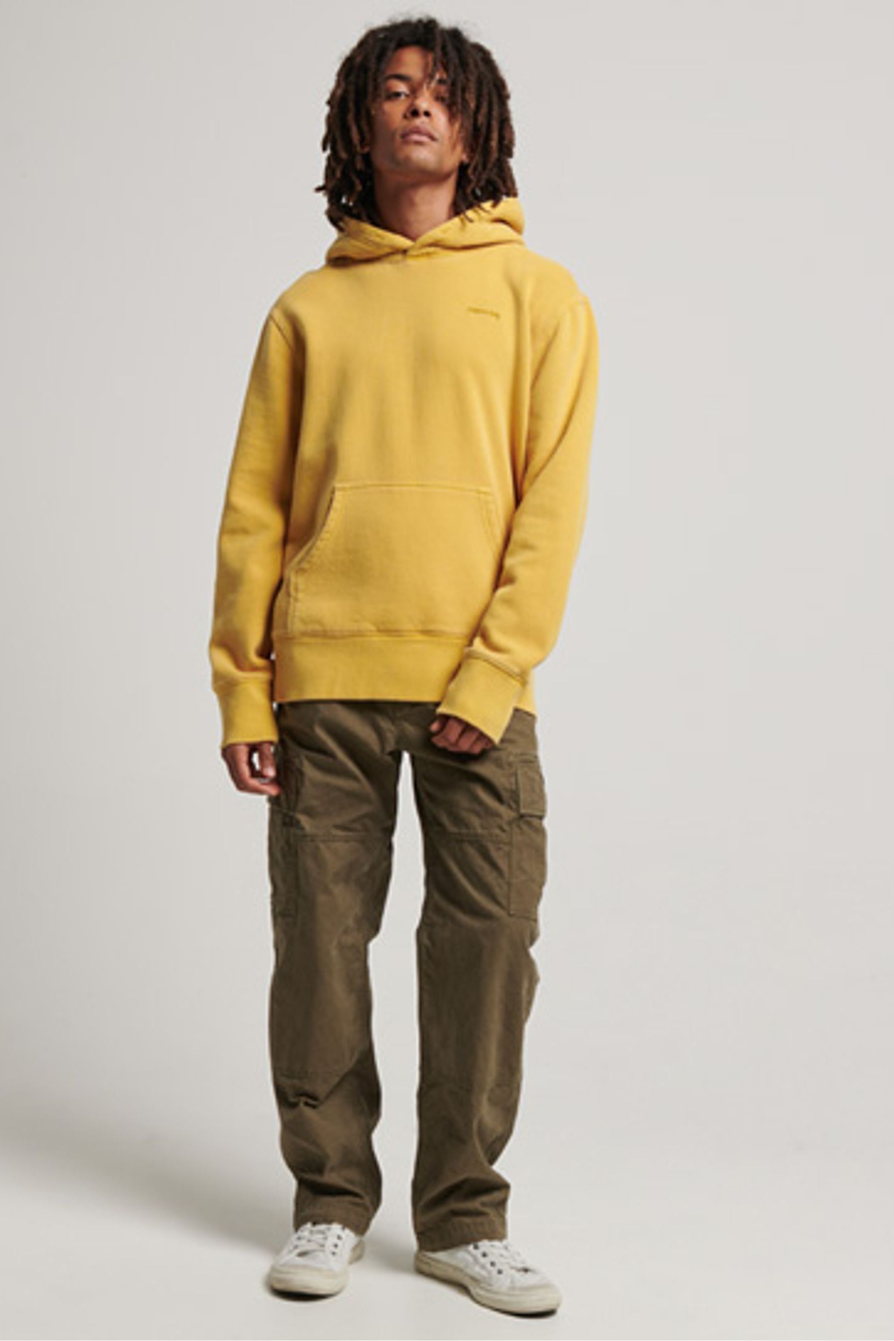 Yellow vintage hoodie outlet