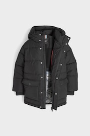 Paul Smith Junior Boys Shower Resistant Padded Longline Coat - Image 7 of 10