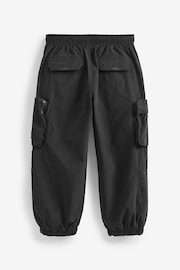 Black Lined Parachute Cargo Trousers (3-16yrs) - Image 8 of 8