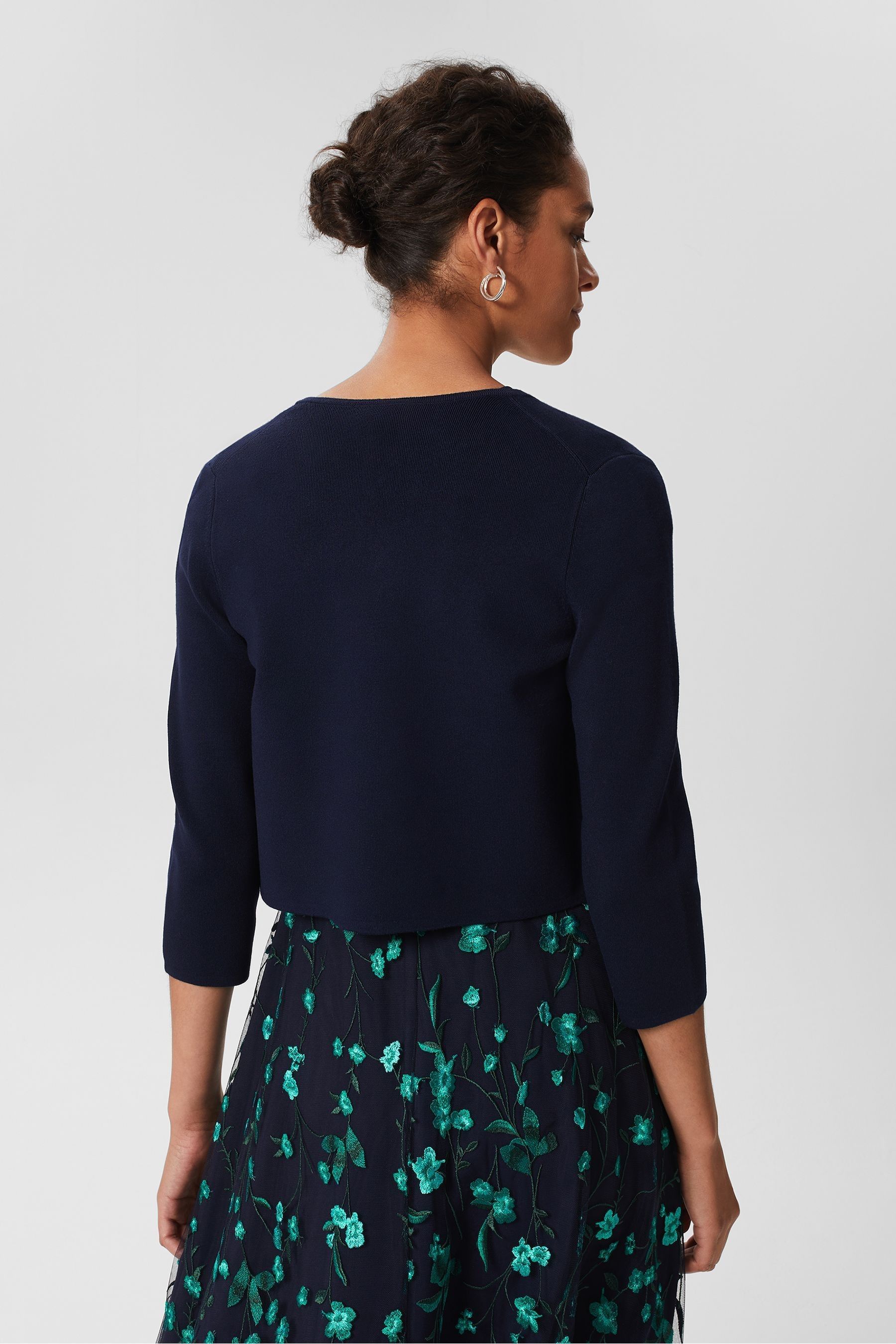 Hobbs navy cardigan discount