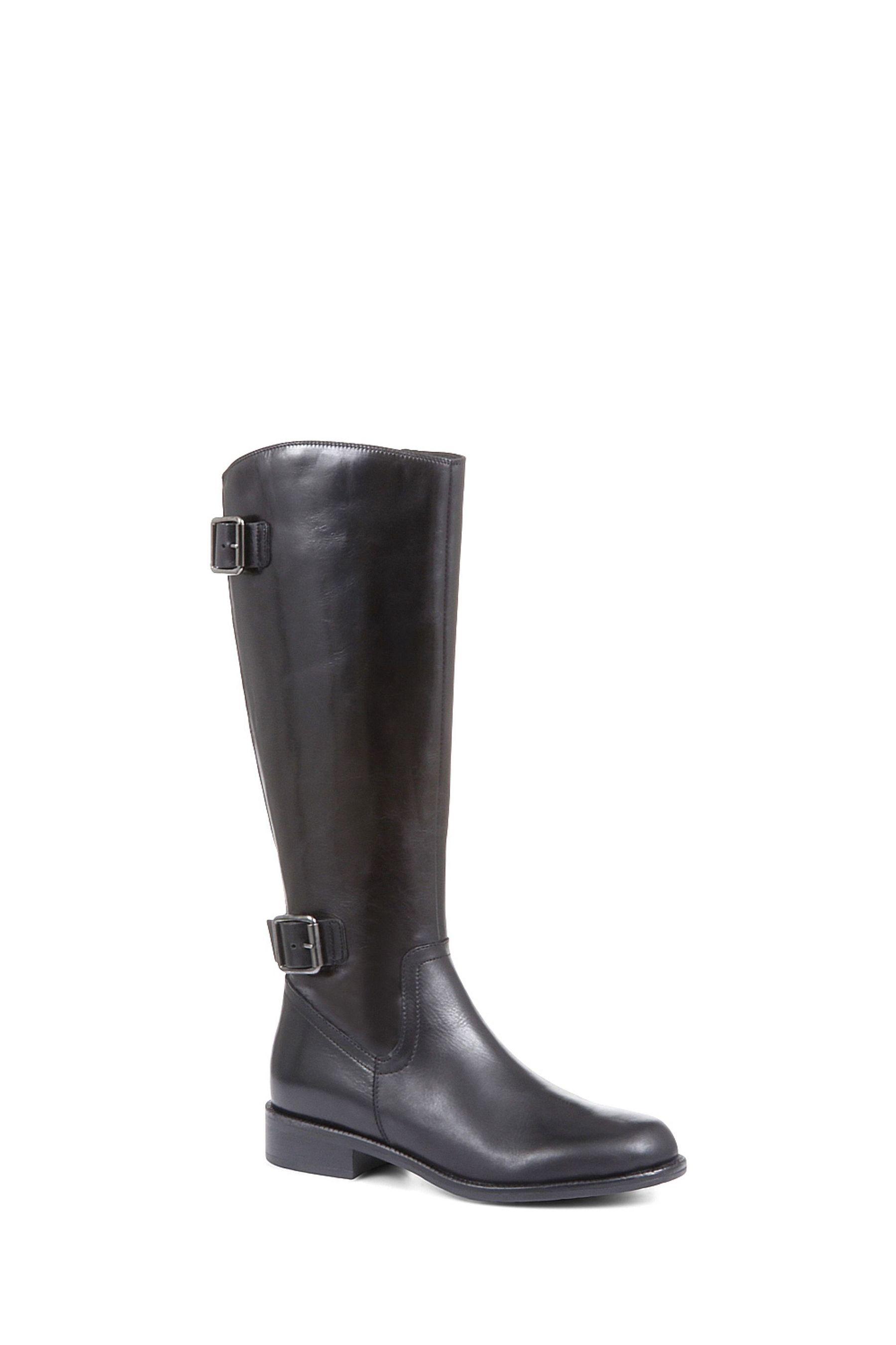 Slim fitting knee high boots uk shop