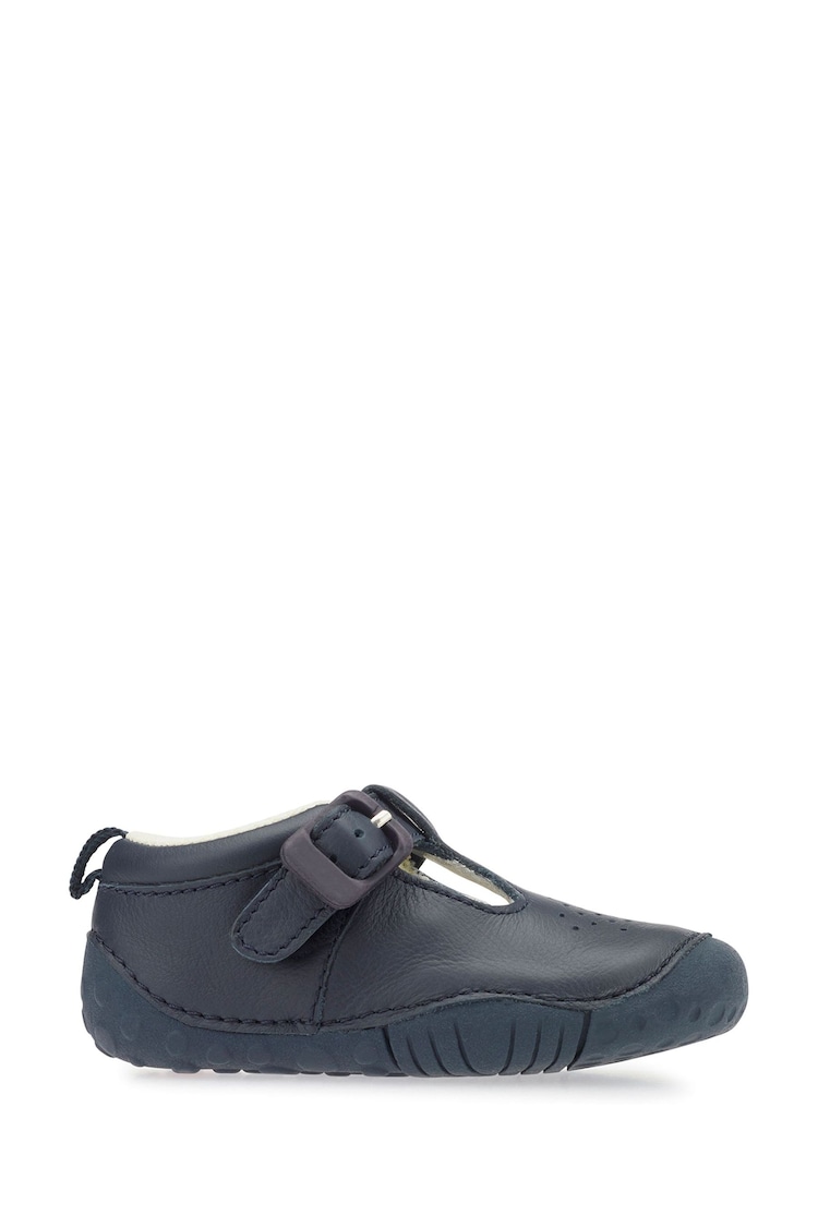 Start-Rite Baby Jack Navy Blue Leather Shoes - Image 1 of 5