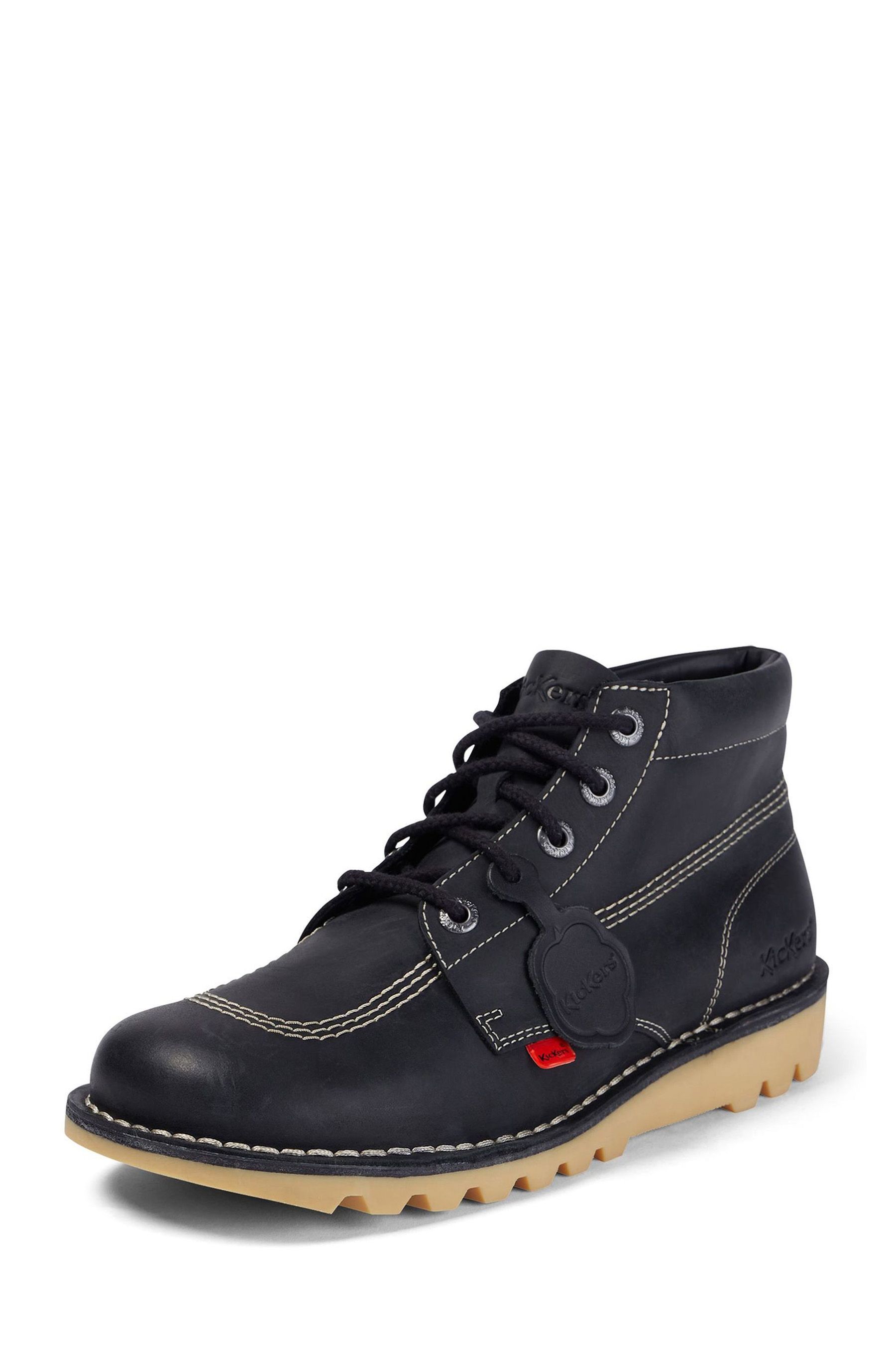 Buy Kickers Black Kick Hi Unisex Adult Boots from Next Luxembourg