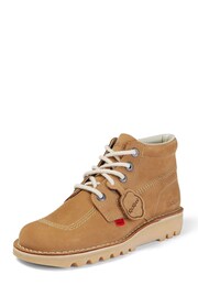 Kickers Male Adult Kick Hi Brown Boots - Image 2 of 6