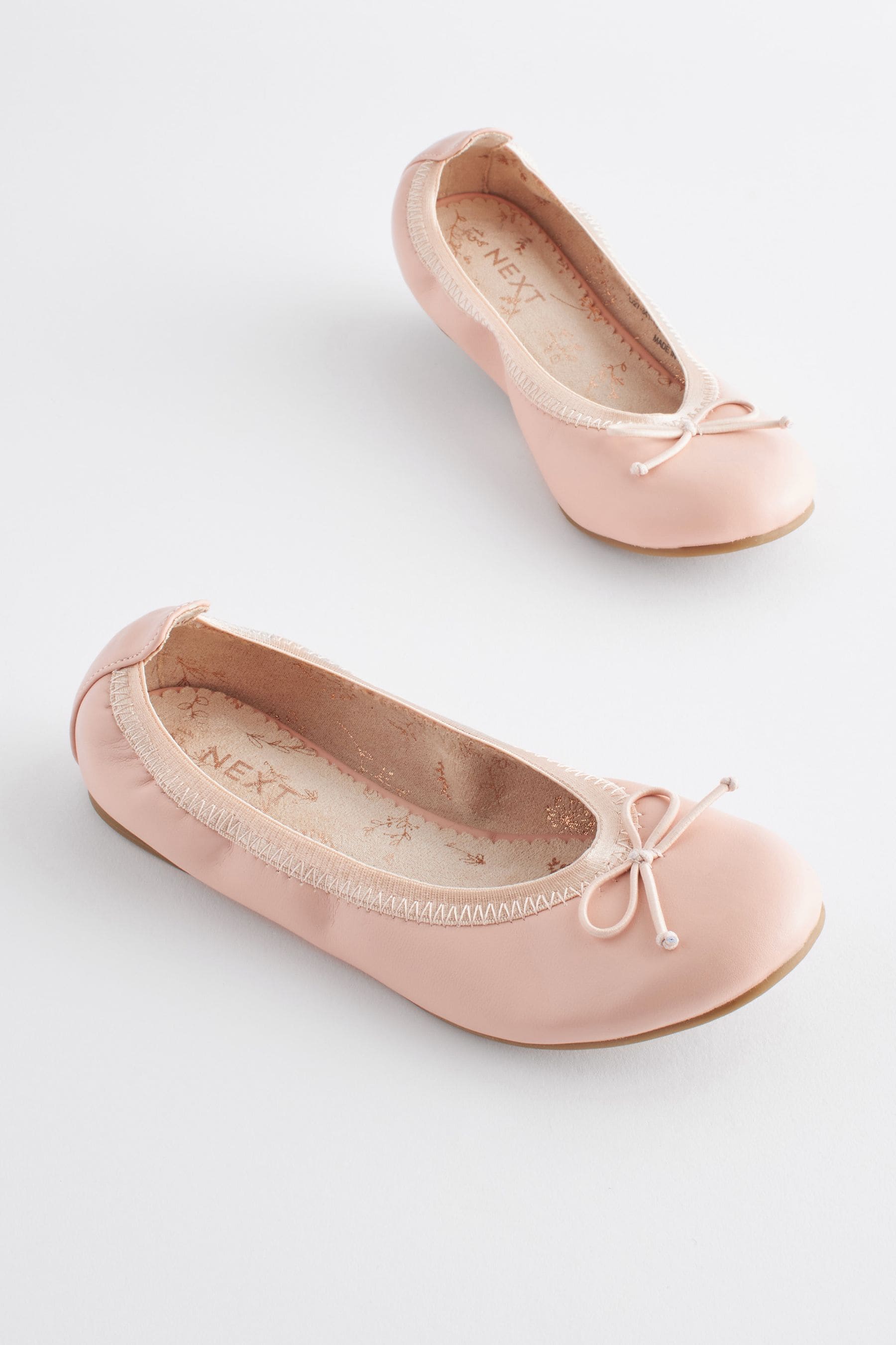 Bow ballerina shoes clearance